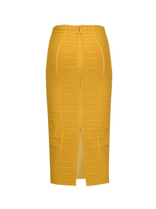 Gonna in maglia di viscosa 3D Elisabetta Franchi | GK30D62E2EV4